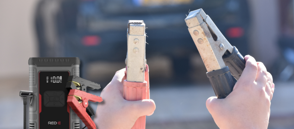 Midas Paarl Red-E 10K mAh Jump Starter with Compressor